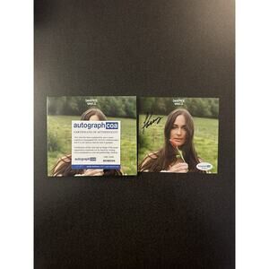 AUTOGRAPHED Kacey Musgraves SIGNED Deeper Well CD COA ACOA #SC98334
